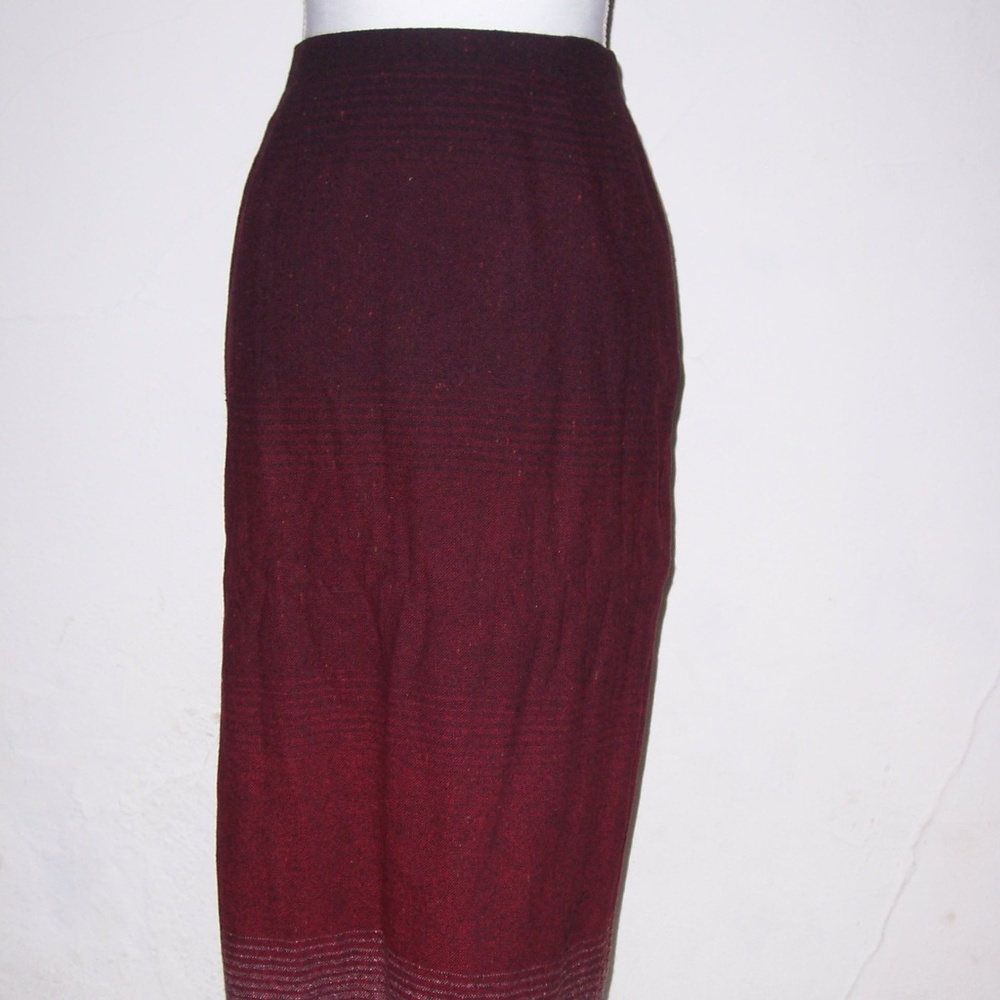 Michele Women's Ombre' Maxi Skirt Fringe Sz 6